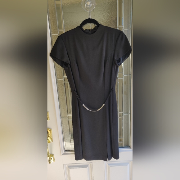David Warren Dresses & Skirts - Chic Black Midi Women's Dress David Warren Size 6